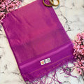 Mayurakshi — Pure Muslin Silk Saree with Grand Paithani Pallu