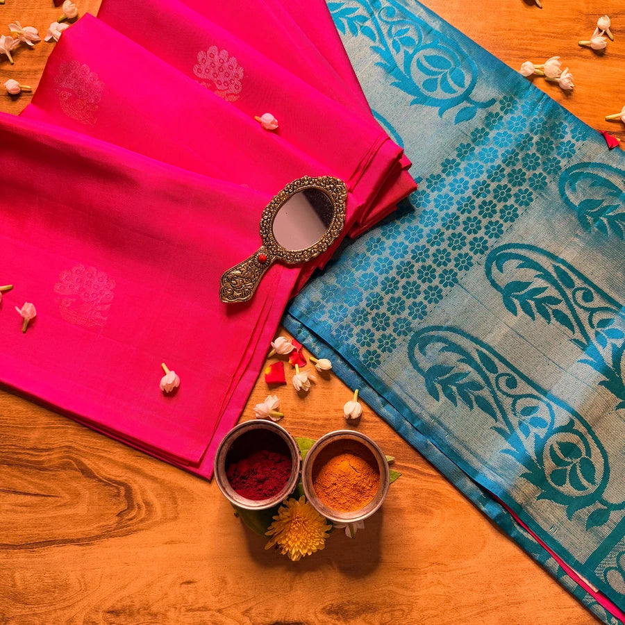 Mayurika | Handwoven Pure Soft Silk