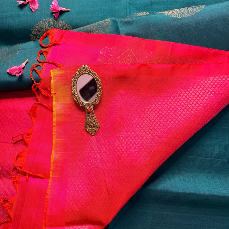Mayurika | Handwoven Pure Soft Silk