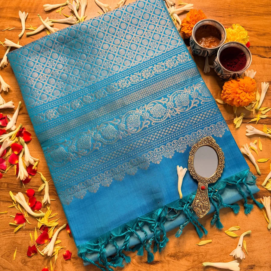 Thirumagal | An heirloom woven in silk and gold.